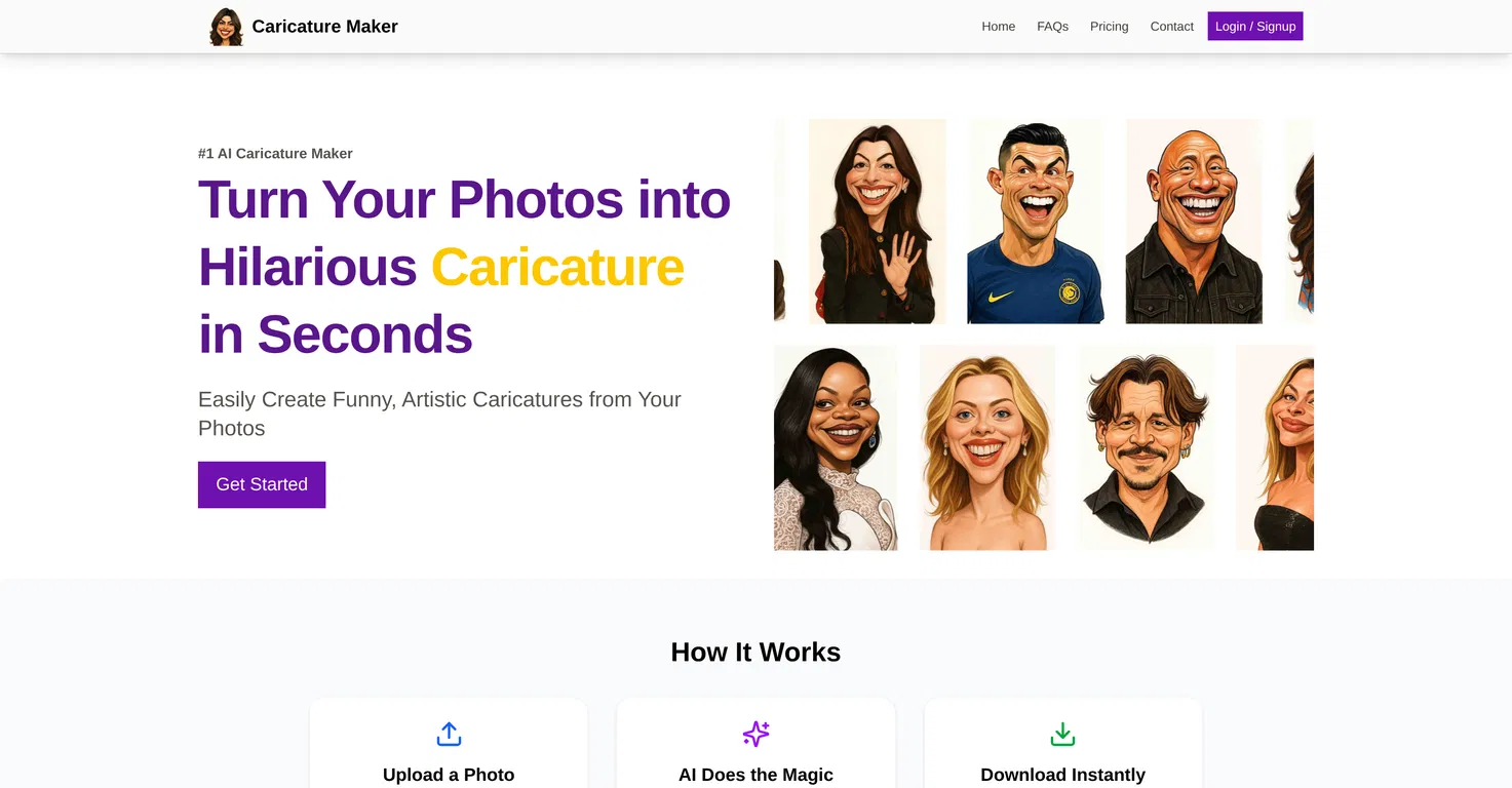 Caricature Maker screenshot