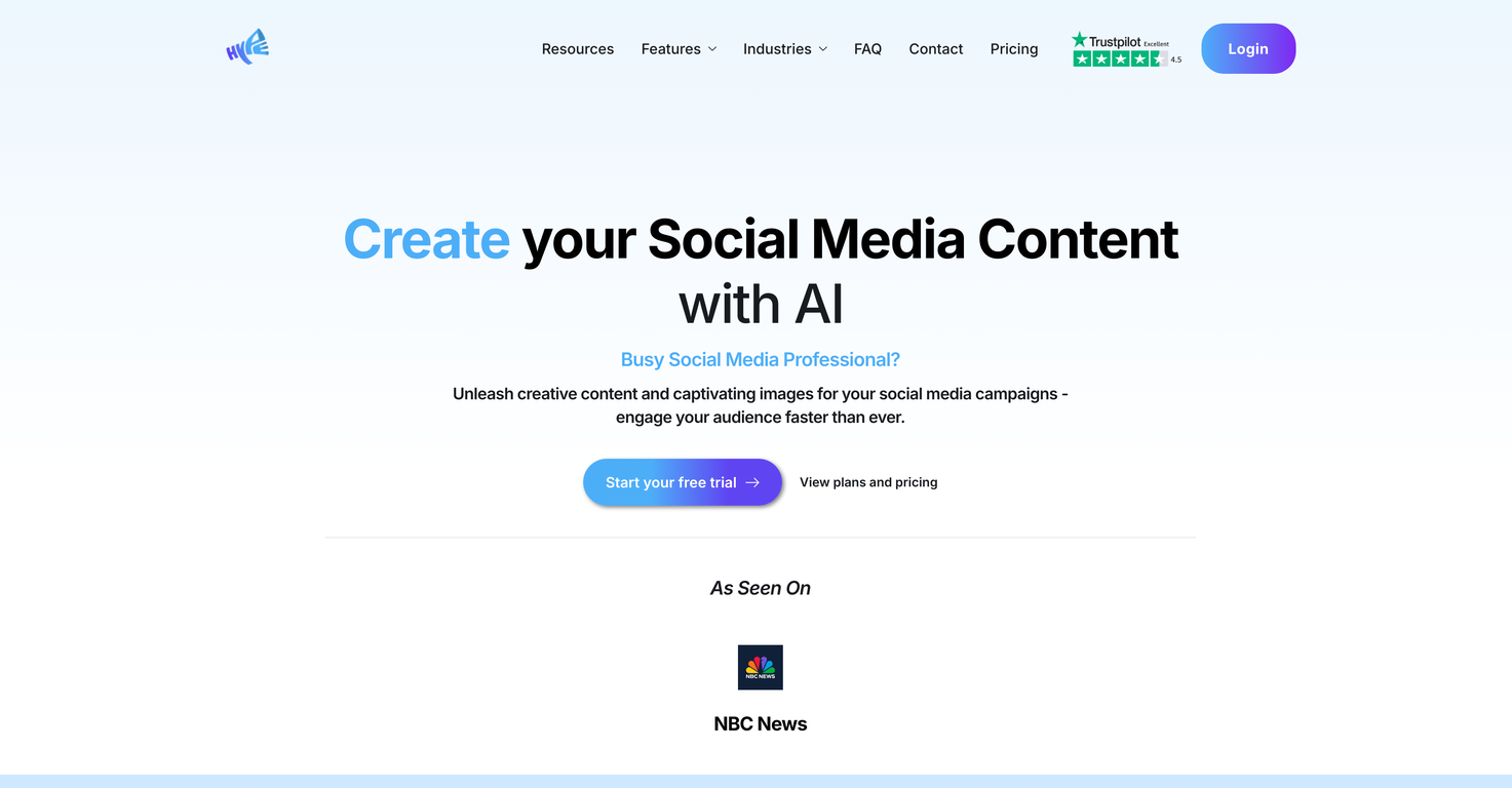 Social Hype AI screenshot