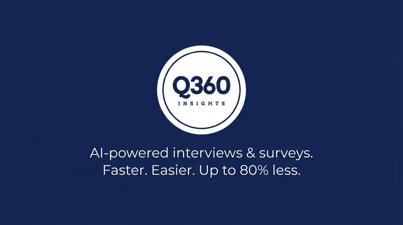 Q360 PulseCheck AI-Powered Interviews & Surveys screenshot