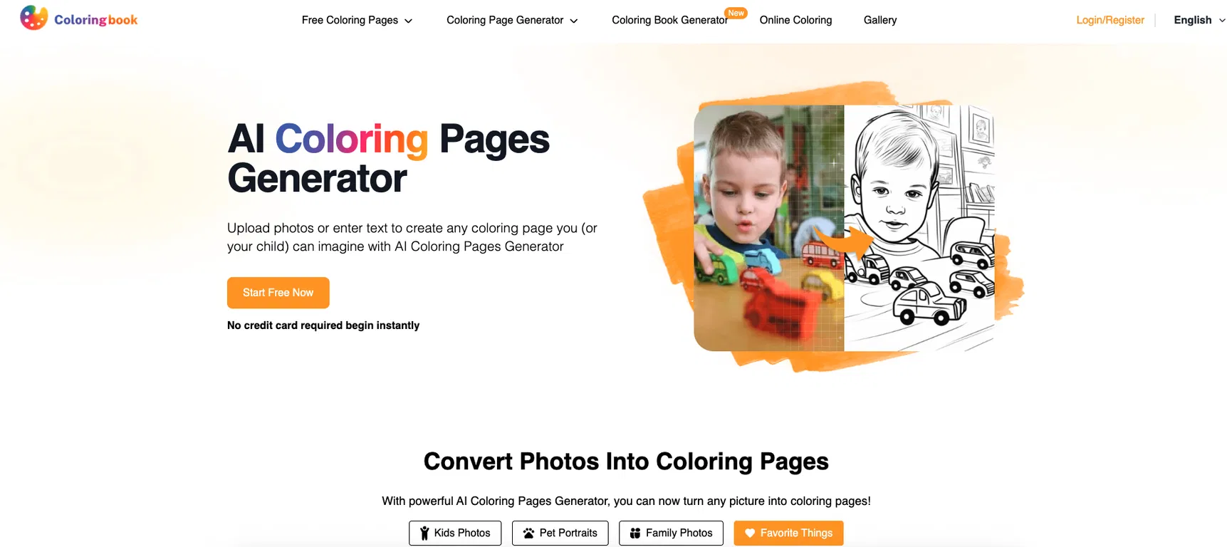 ColoringBook AI screenshot