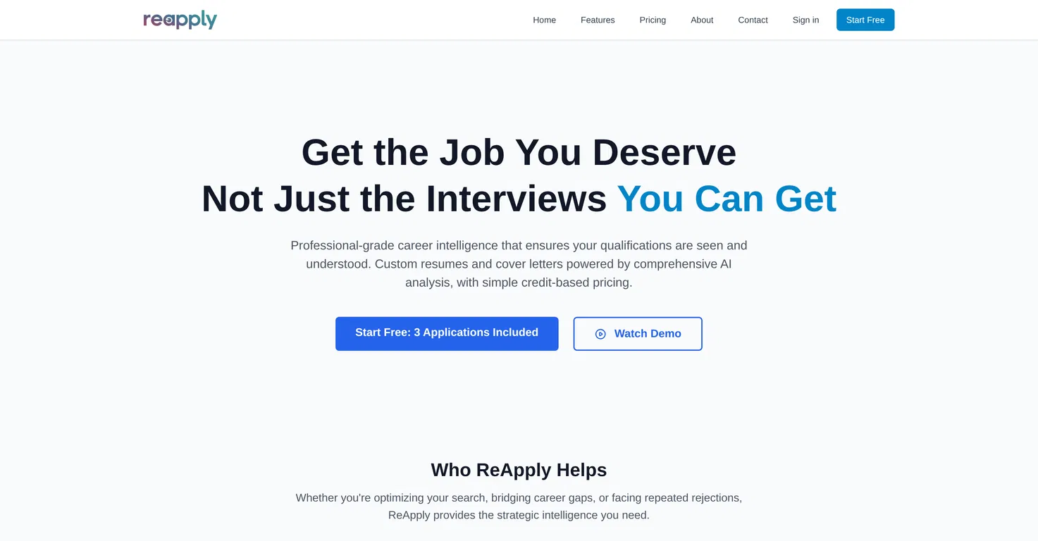 ReApply screenshot