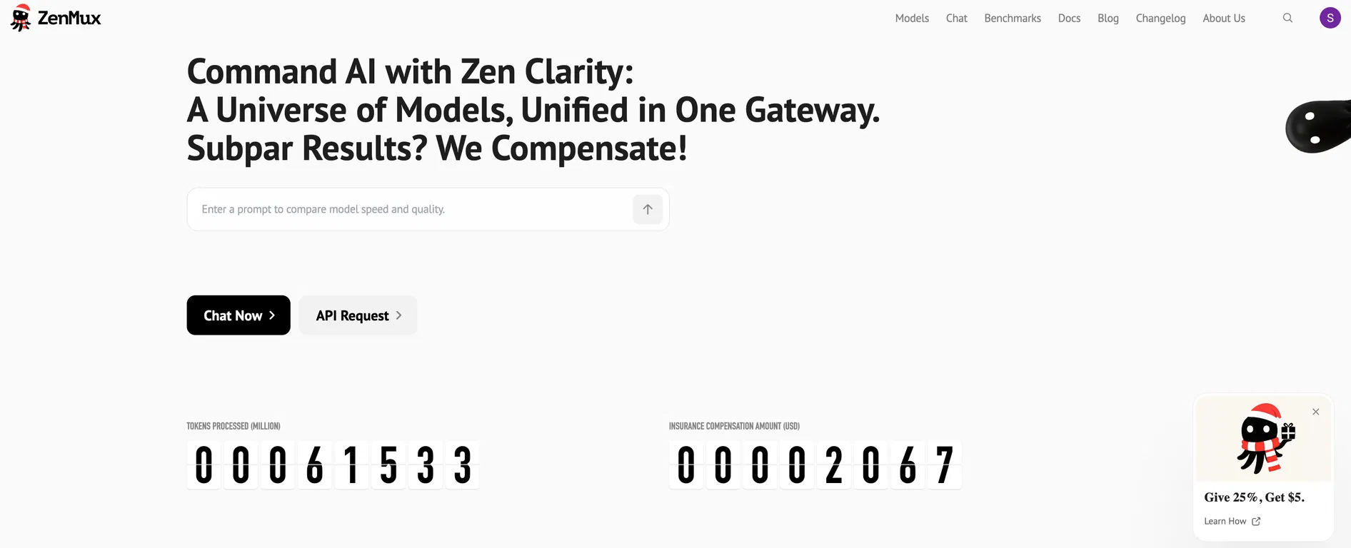 ZenMux screenshot