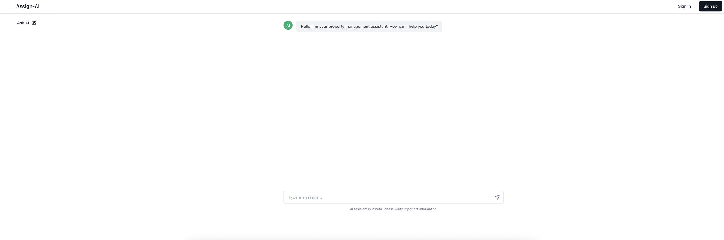Assign-AI screenshot