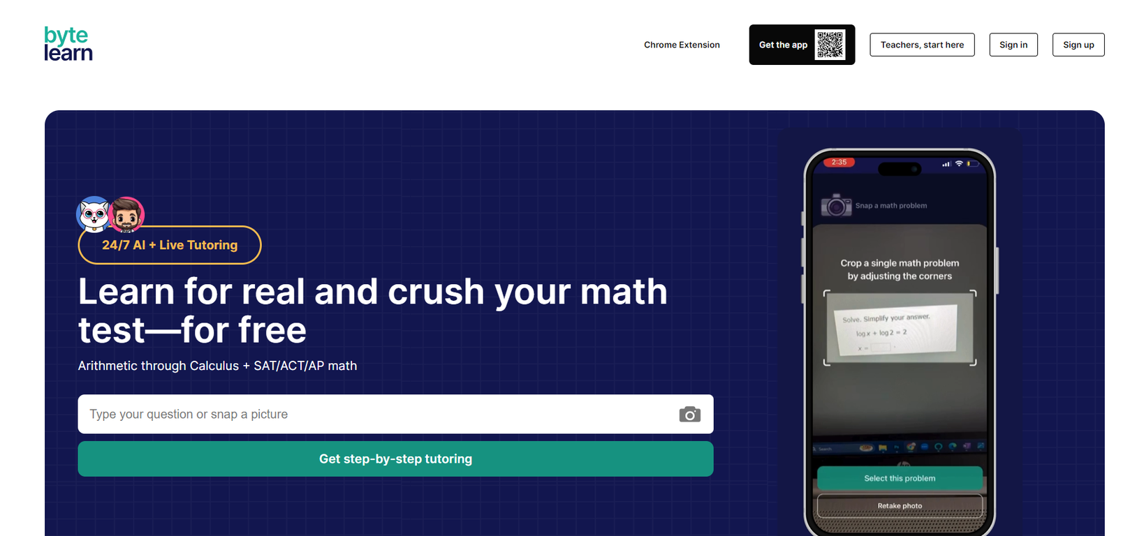 Bytelearn screenshot