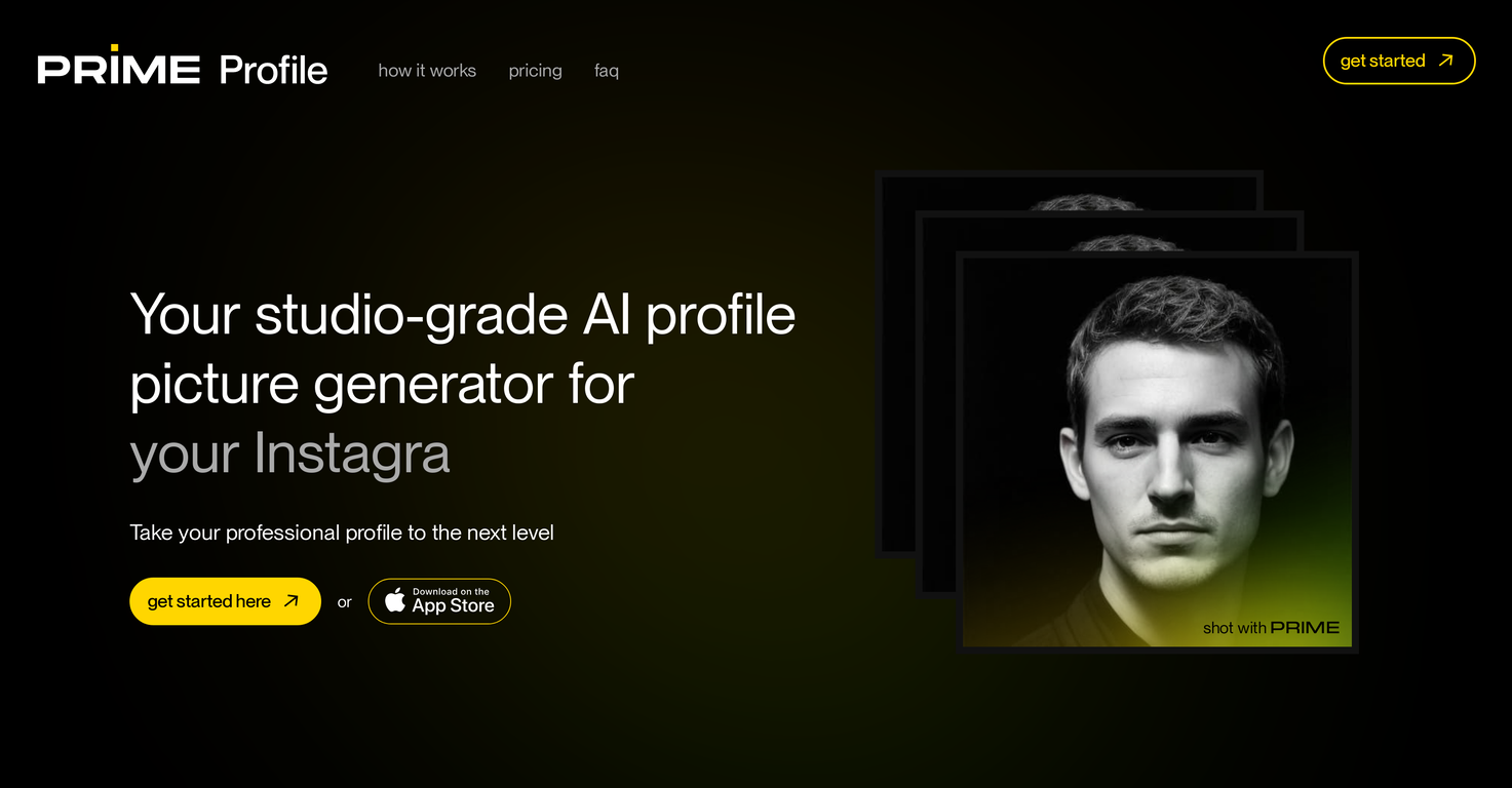 Primeprofile screenshot