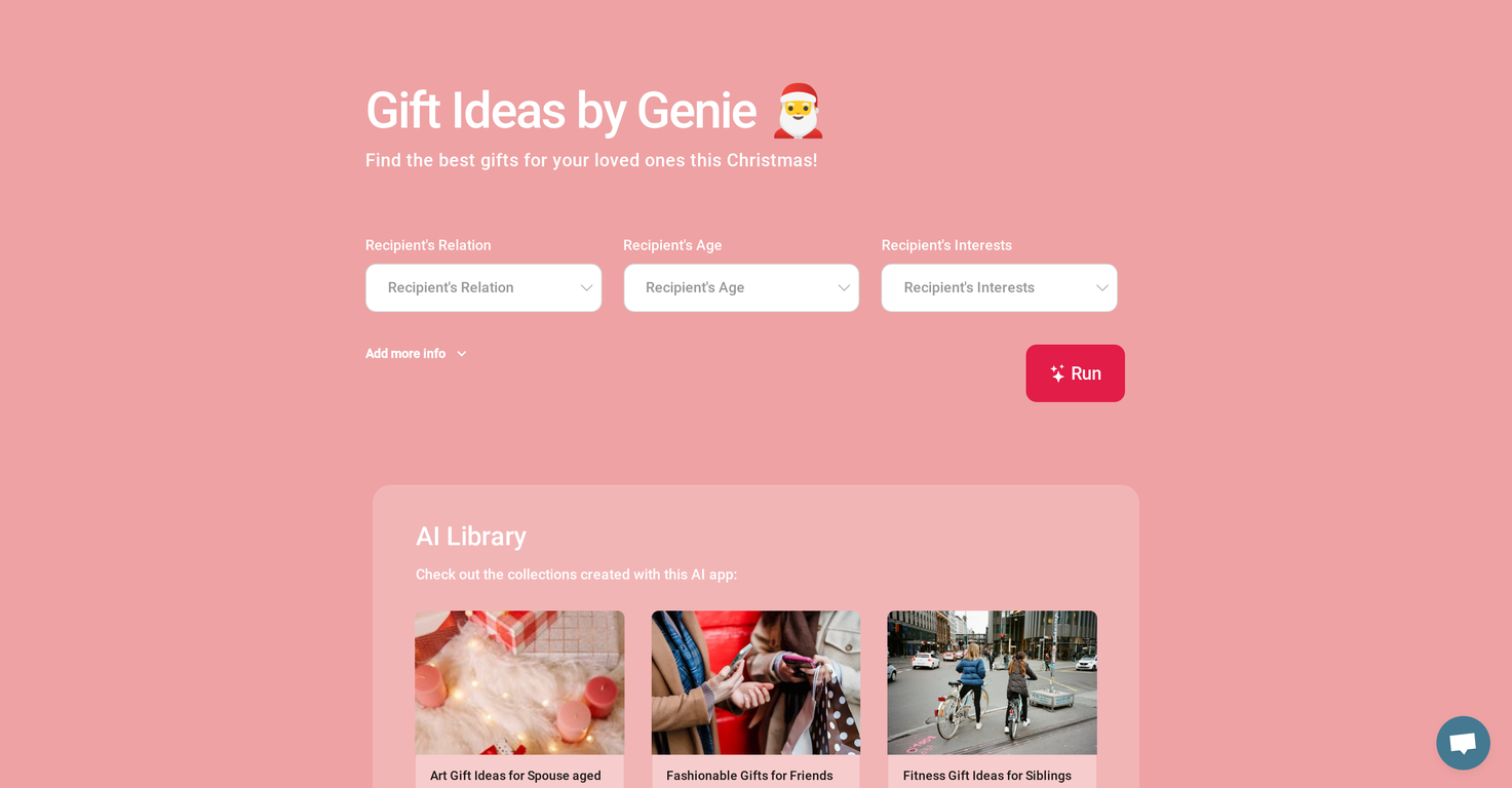 Gift Ideas by Genie screenshot