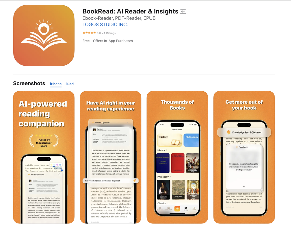 BookRead AI screenshot