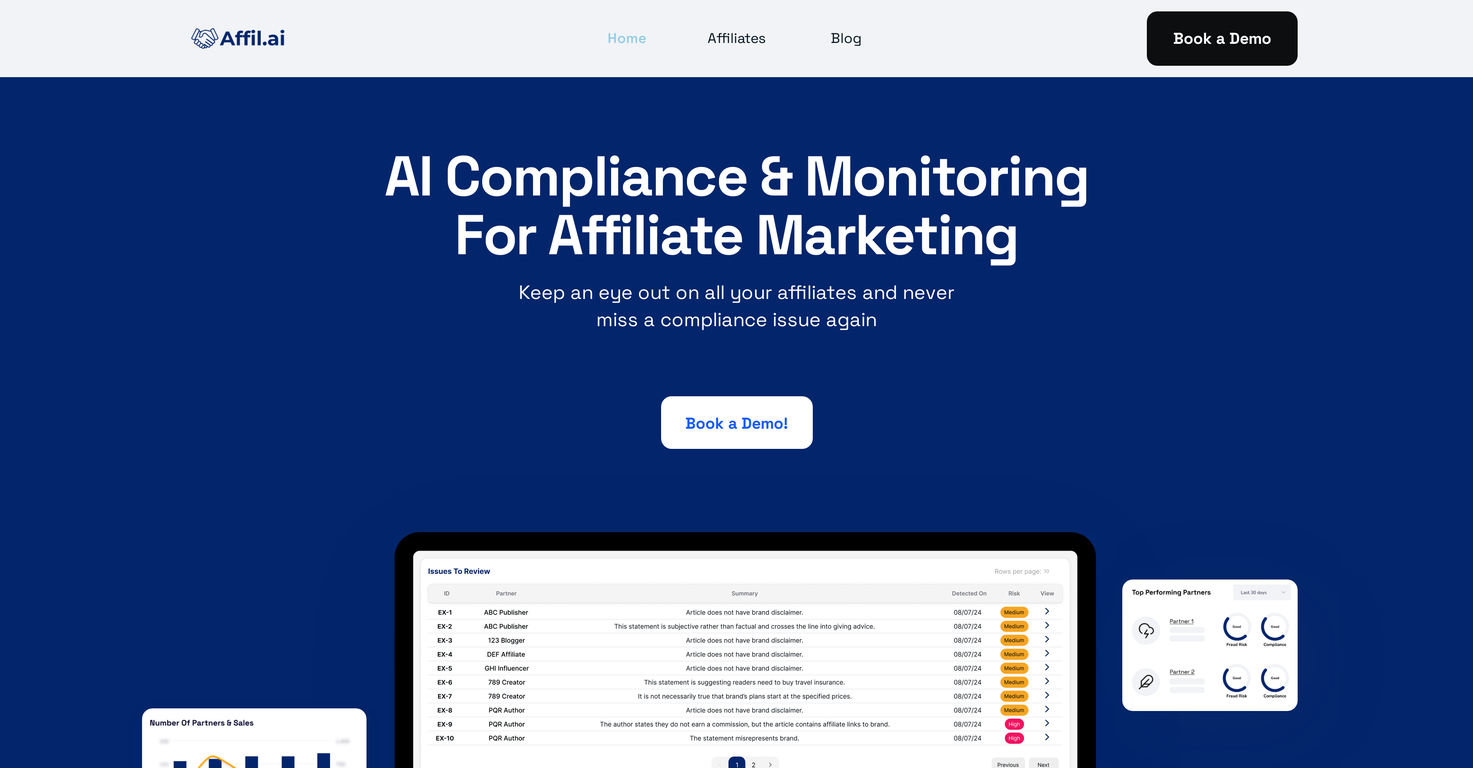 Affil.ai screenshot