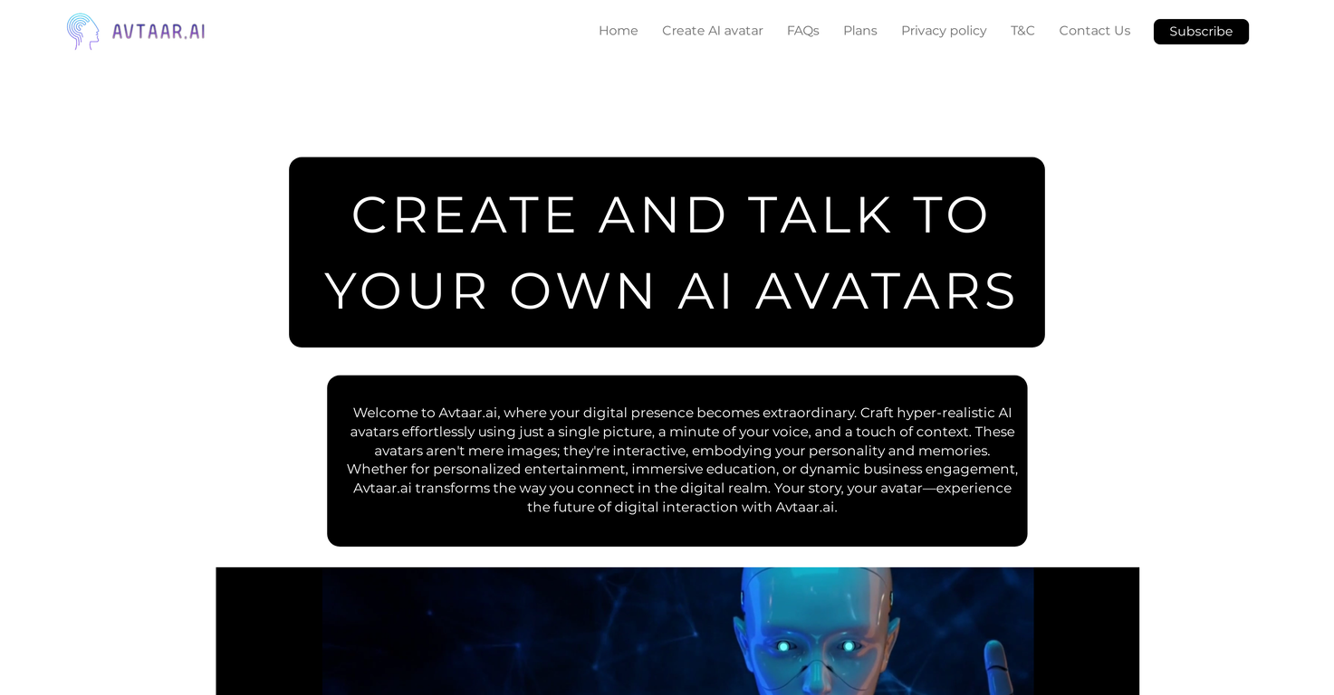 Avtaar screenshot