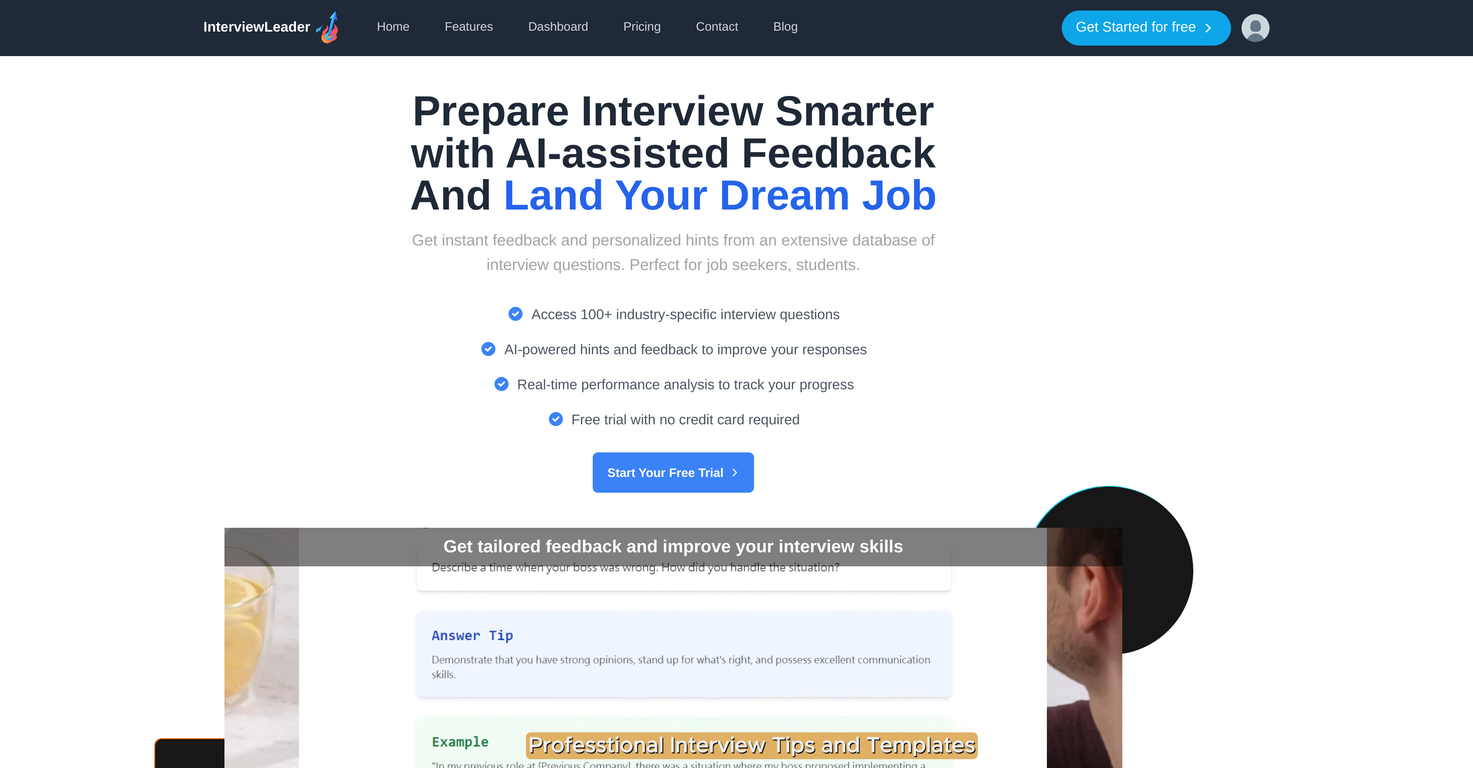 InterviewLeader screenshot