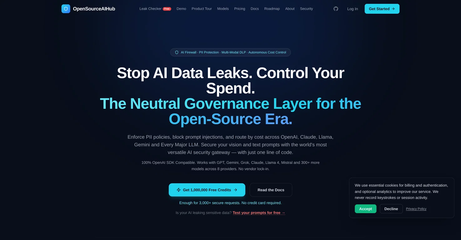 OpenSourceAIHub screenshot