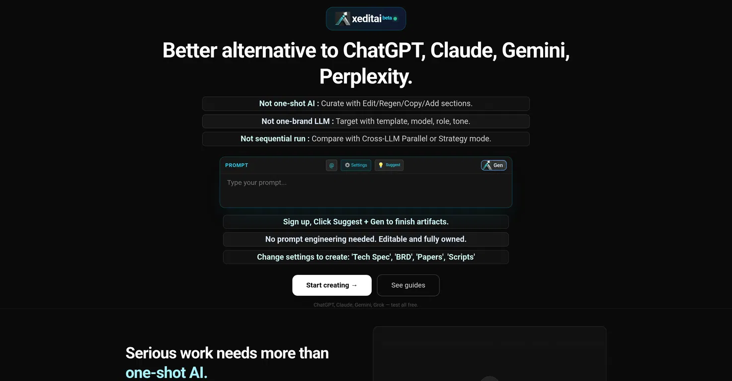 xeditai screenshot