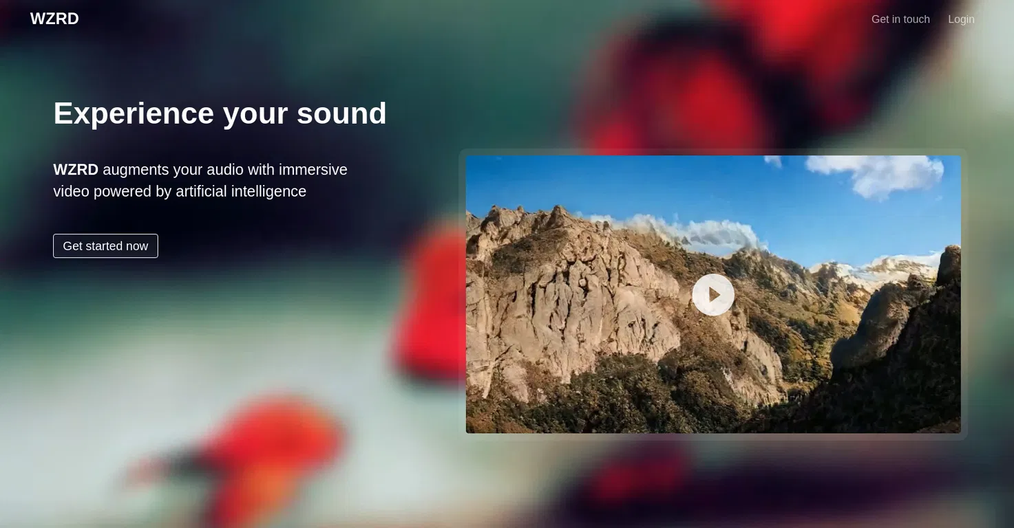 Wzrd.ai screenshot