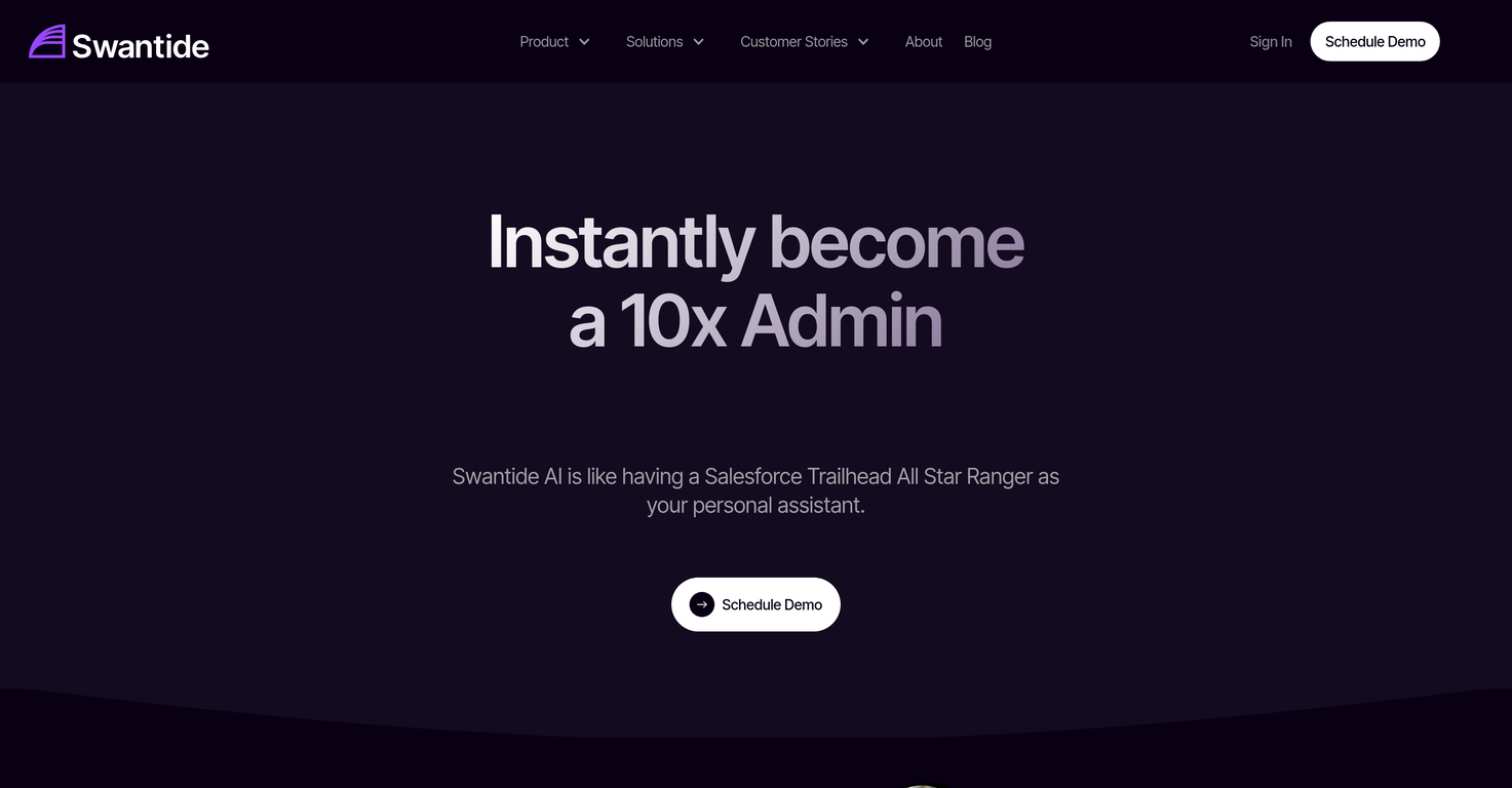 Swantide AI Assistant screenshot