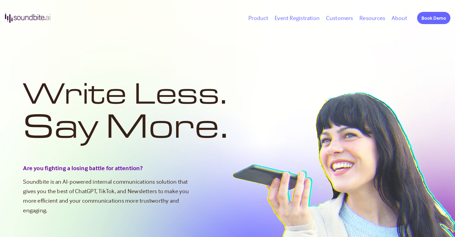 Soundbite screenshot