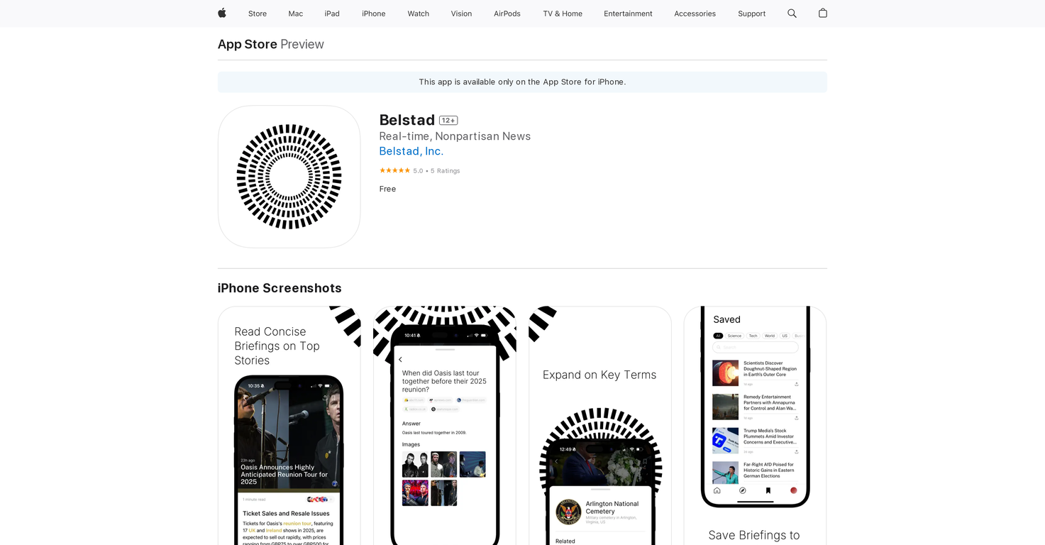 Belstad screenshot