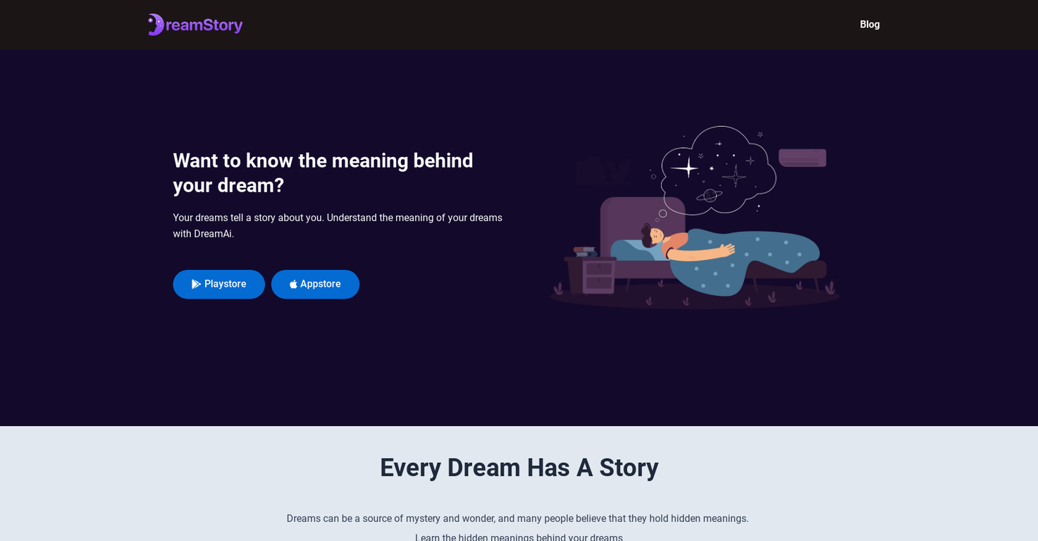 DreamStory screenshot
