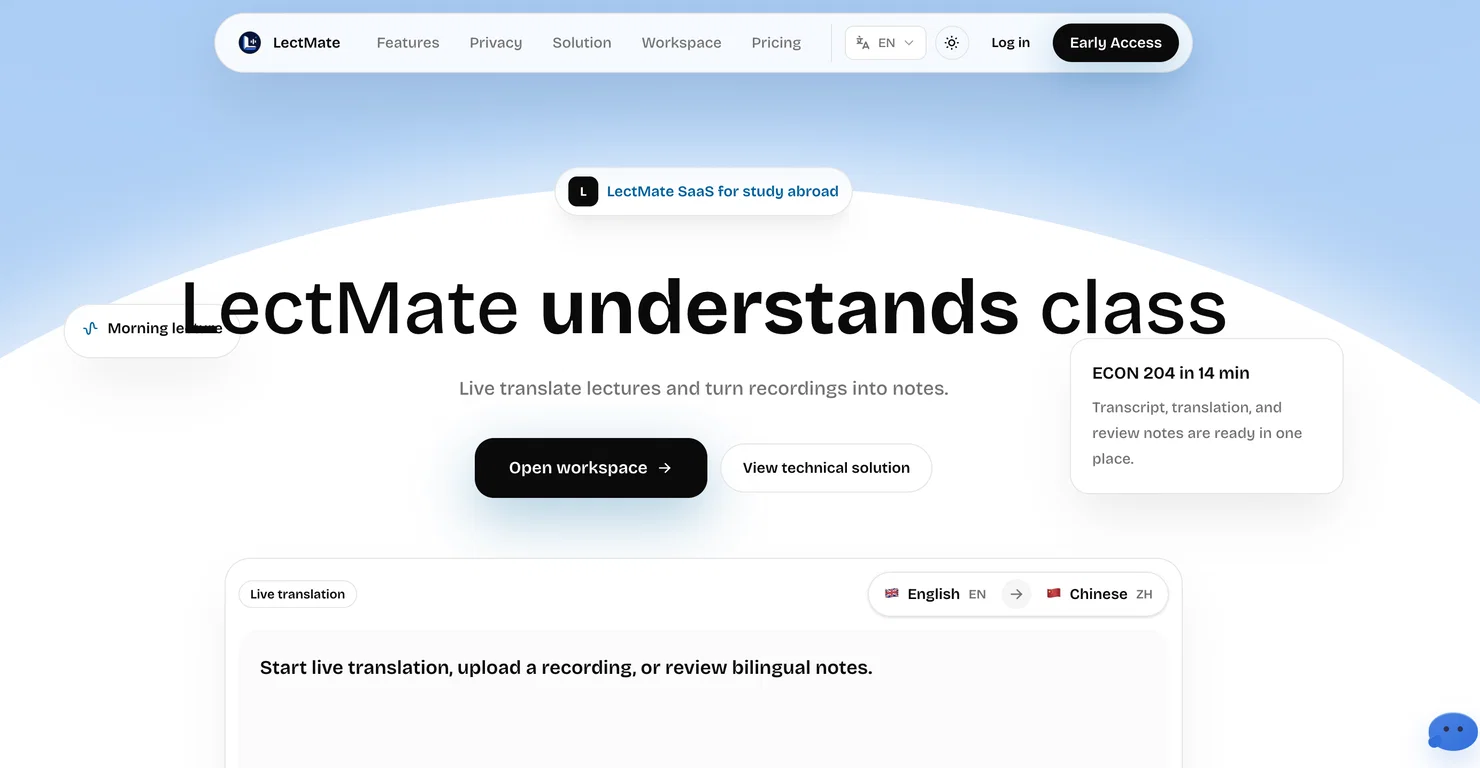 LectMate screenshot