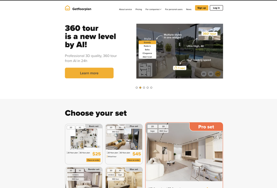 Getfloorplan screenshot