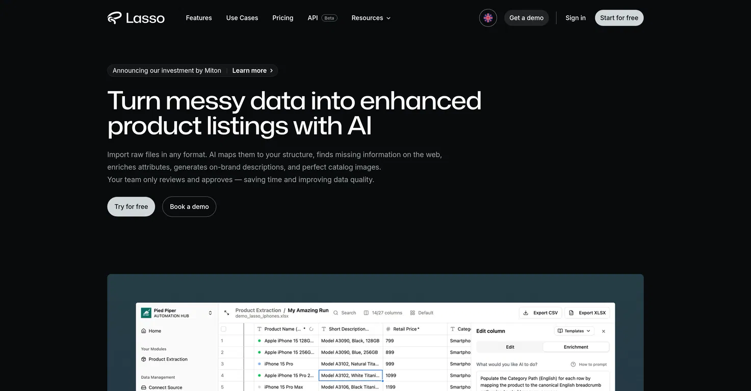 Lasso screenshot