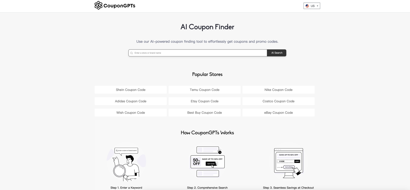 CouponGPTs screenshot