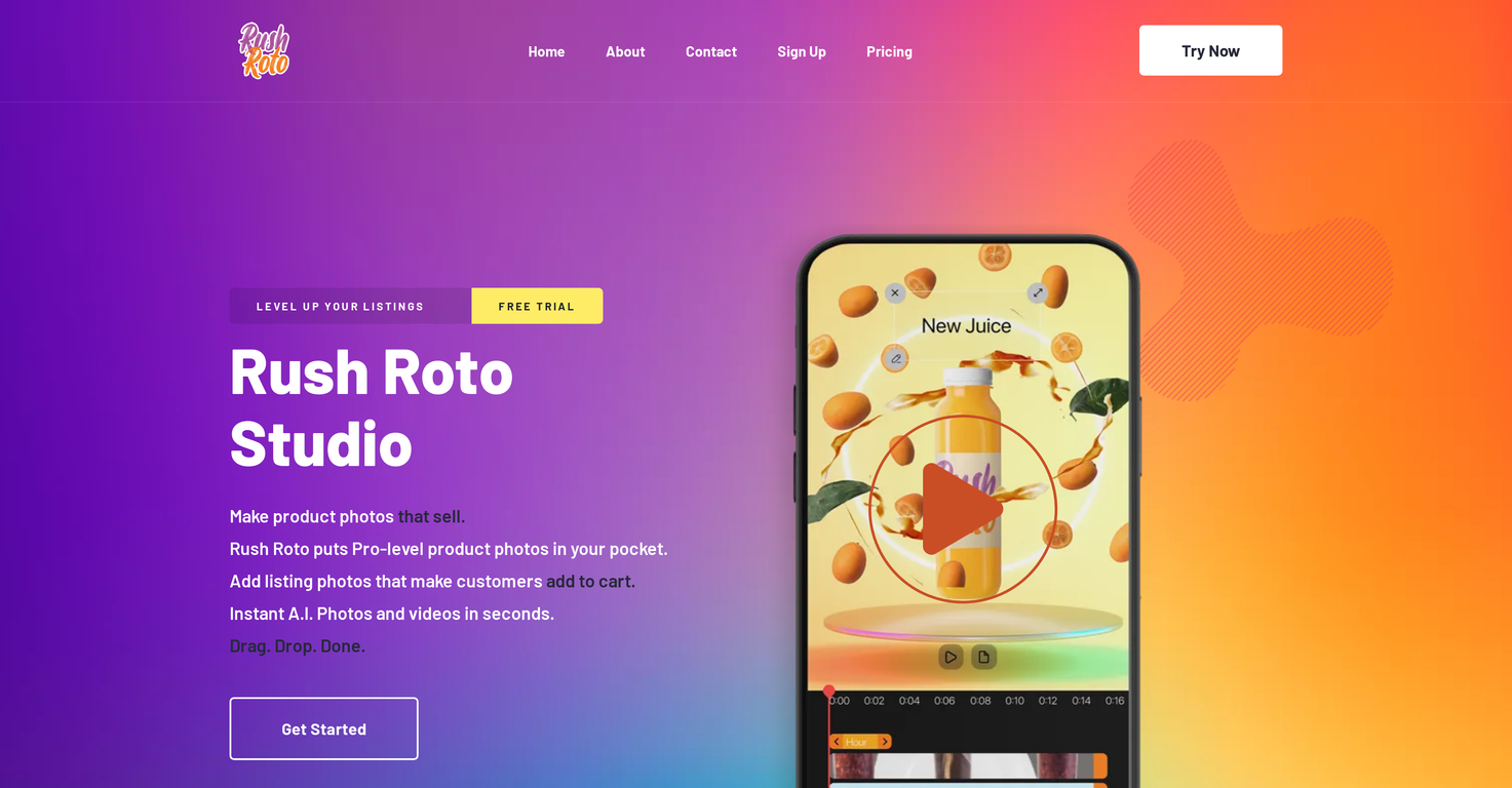 RushRoto Studio screenshot