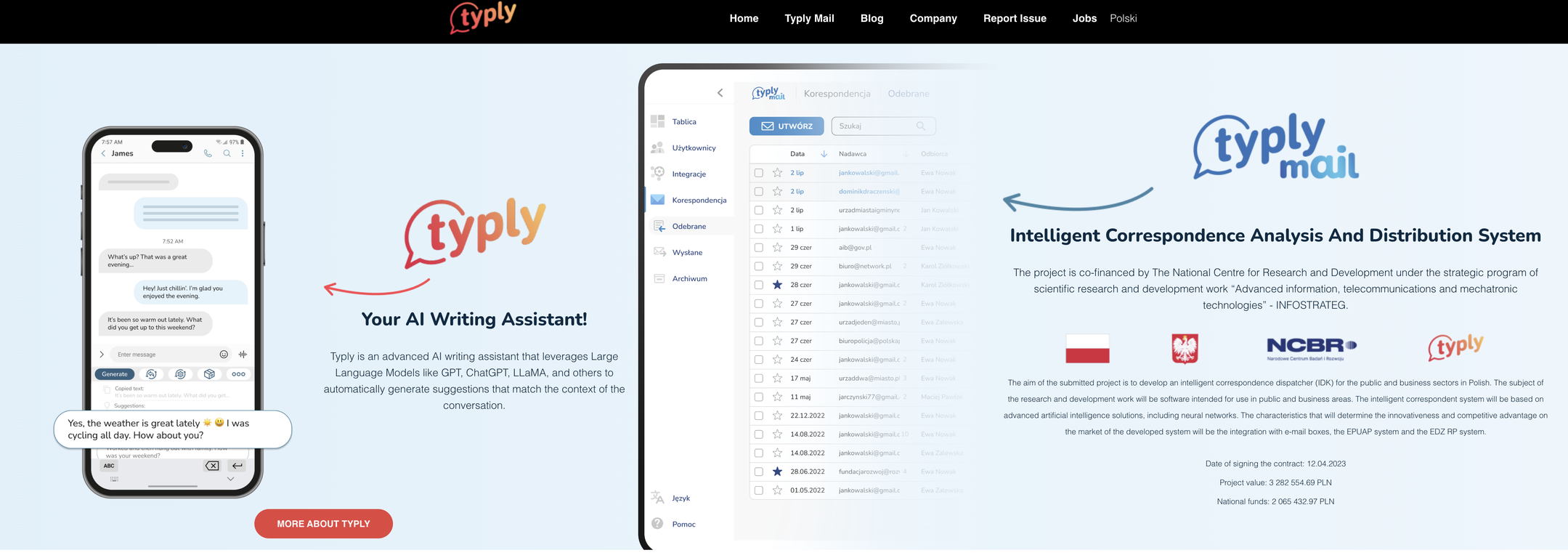 Typly screenshot
