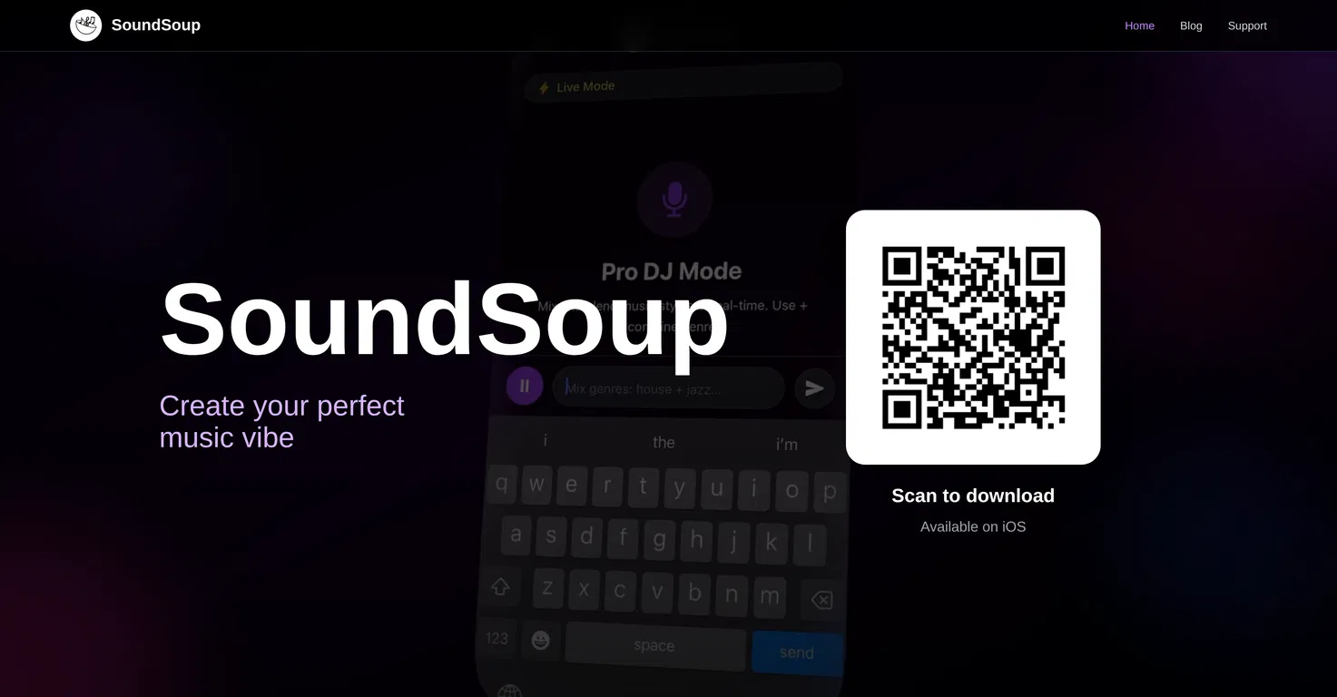 SoundSoup screenshot