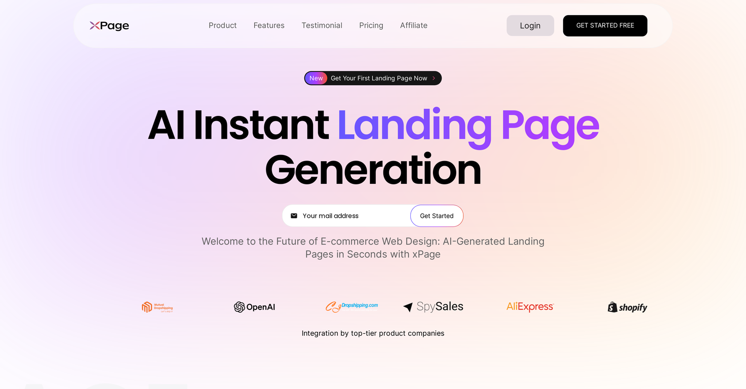 xPage screenshot