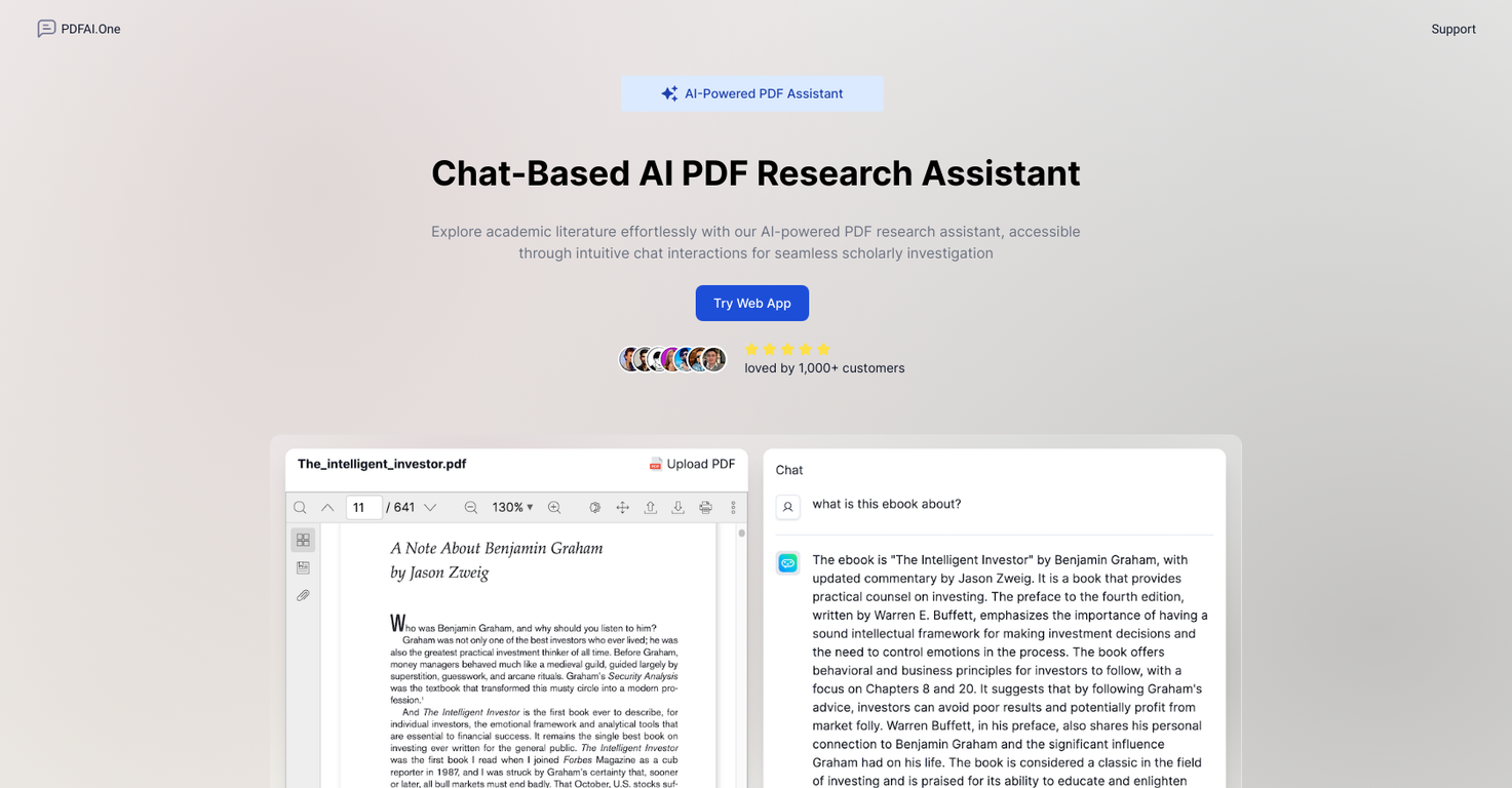 PDFAI.one screenshot