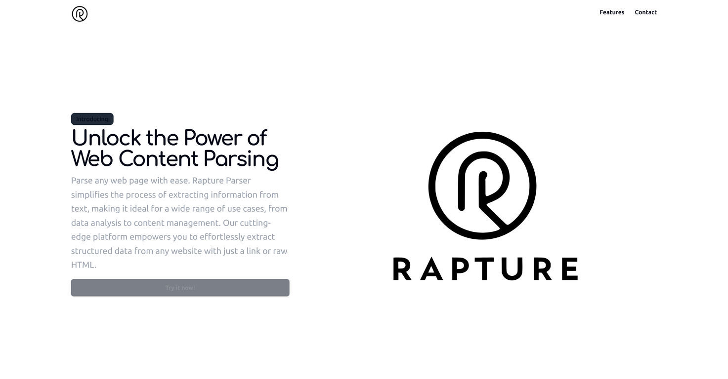 Rapture Parser screenshot