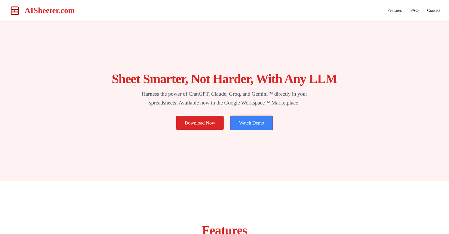 AISheeter.com screenshot