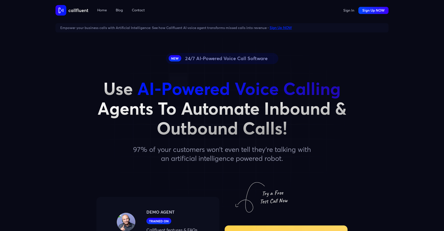 CallFluent screenshot