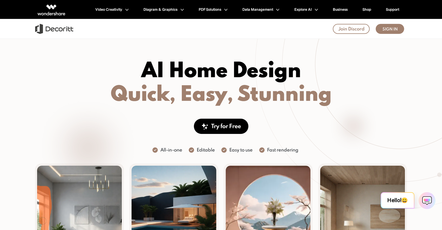 Decoritt screenshot