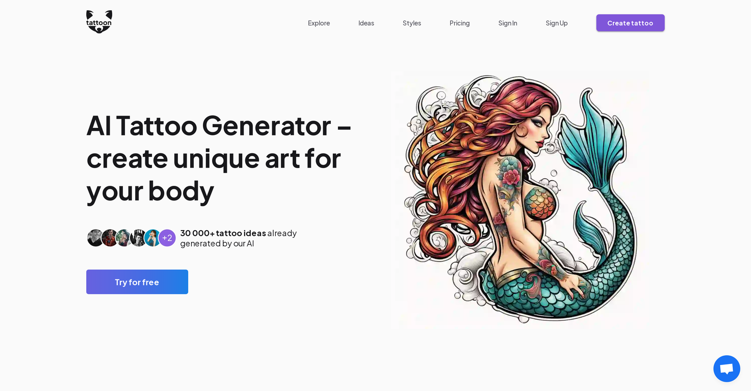 Tattoon screenshot