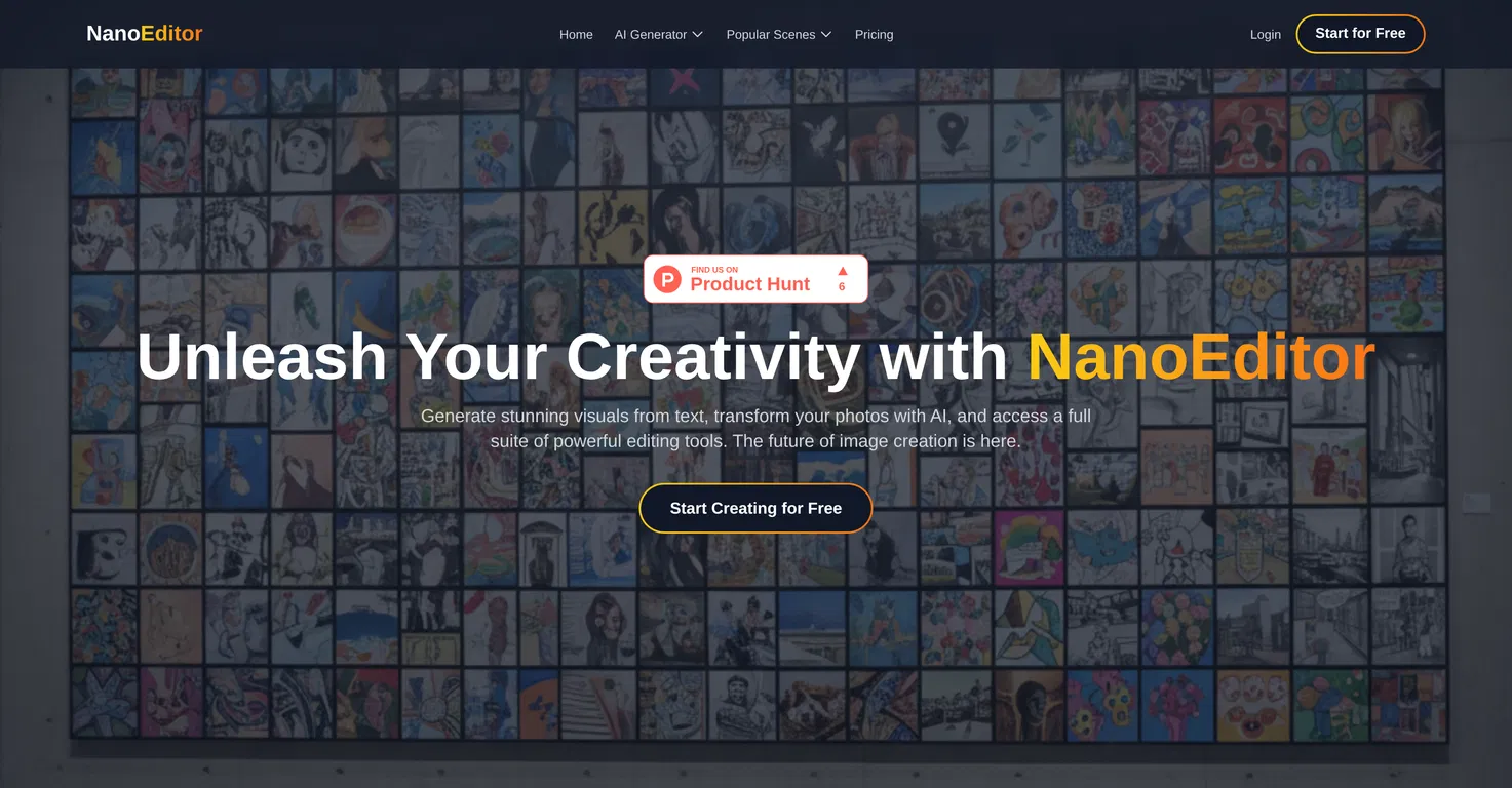 NanoEditor screenshot