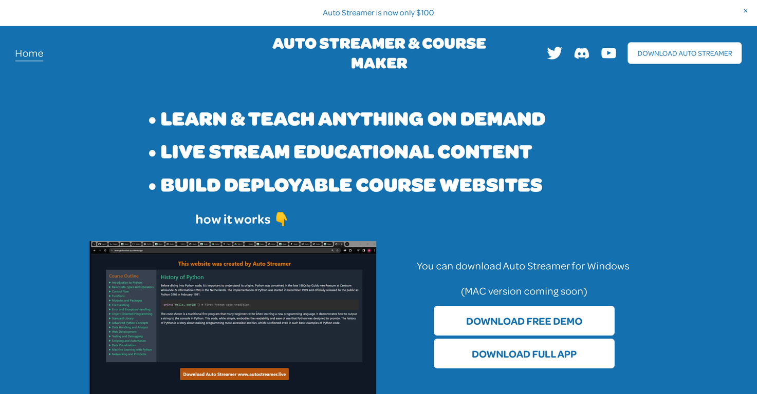 Auto Streamer screenshot