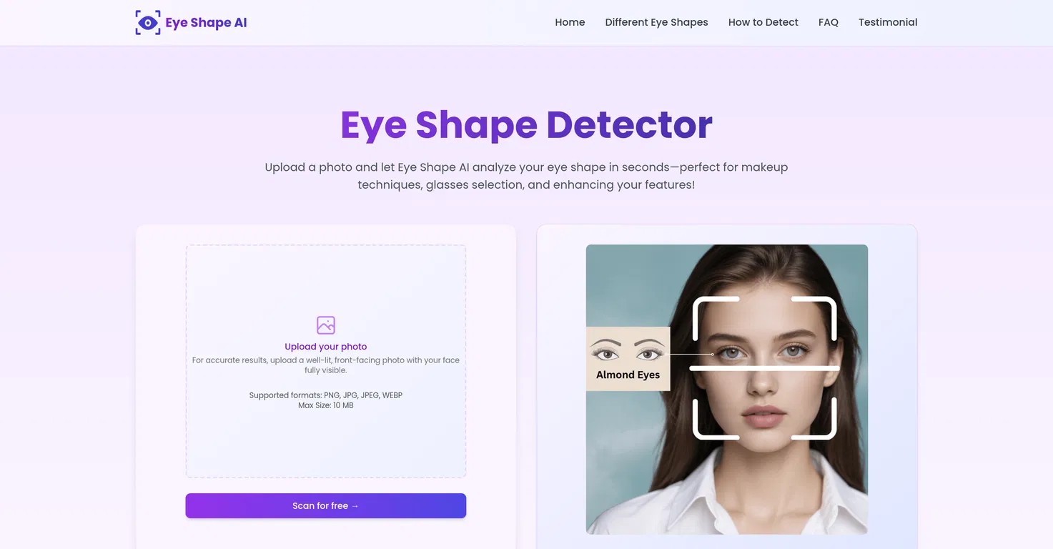 Eye Shape AI screenshot