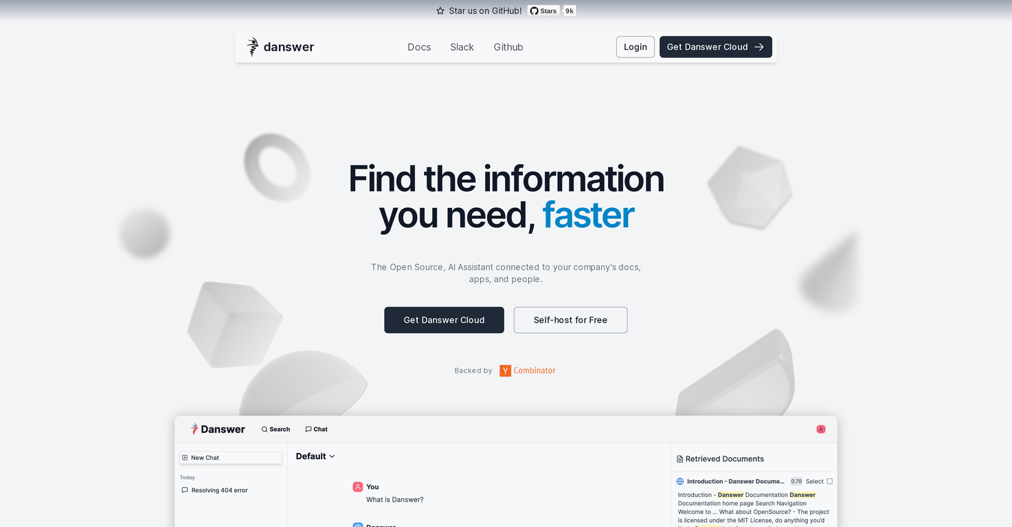 Danswer screenshot