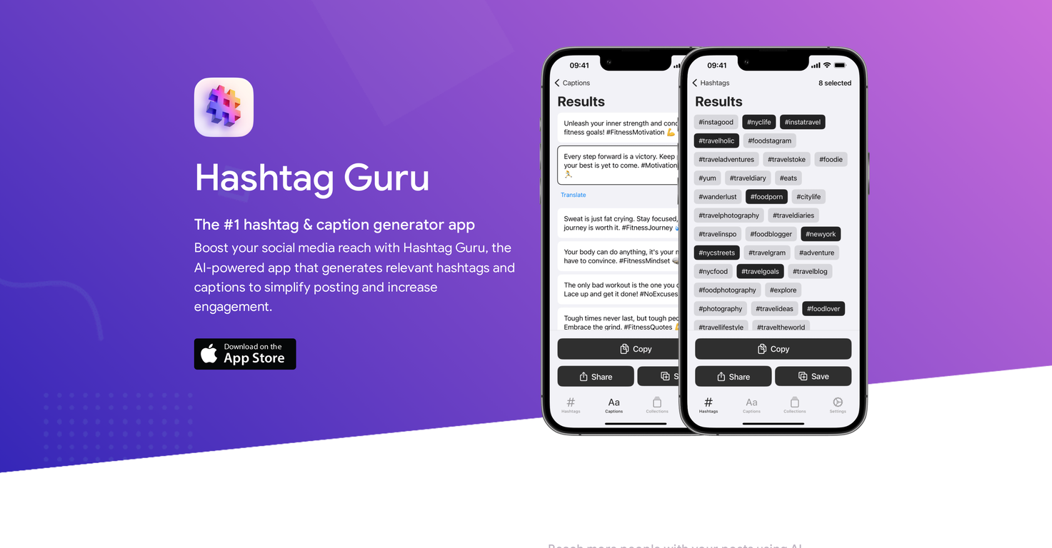 Hashtag Guru screenshot