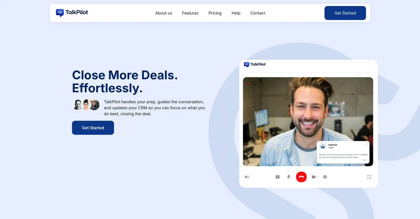 TalkPilot screenshot
