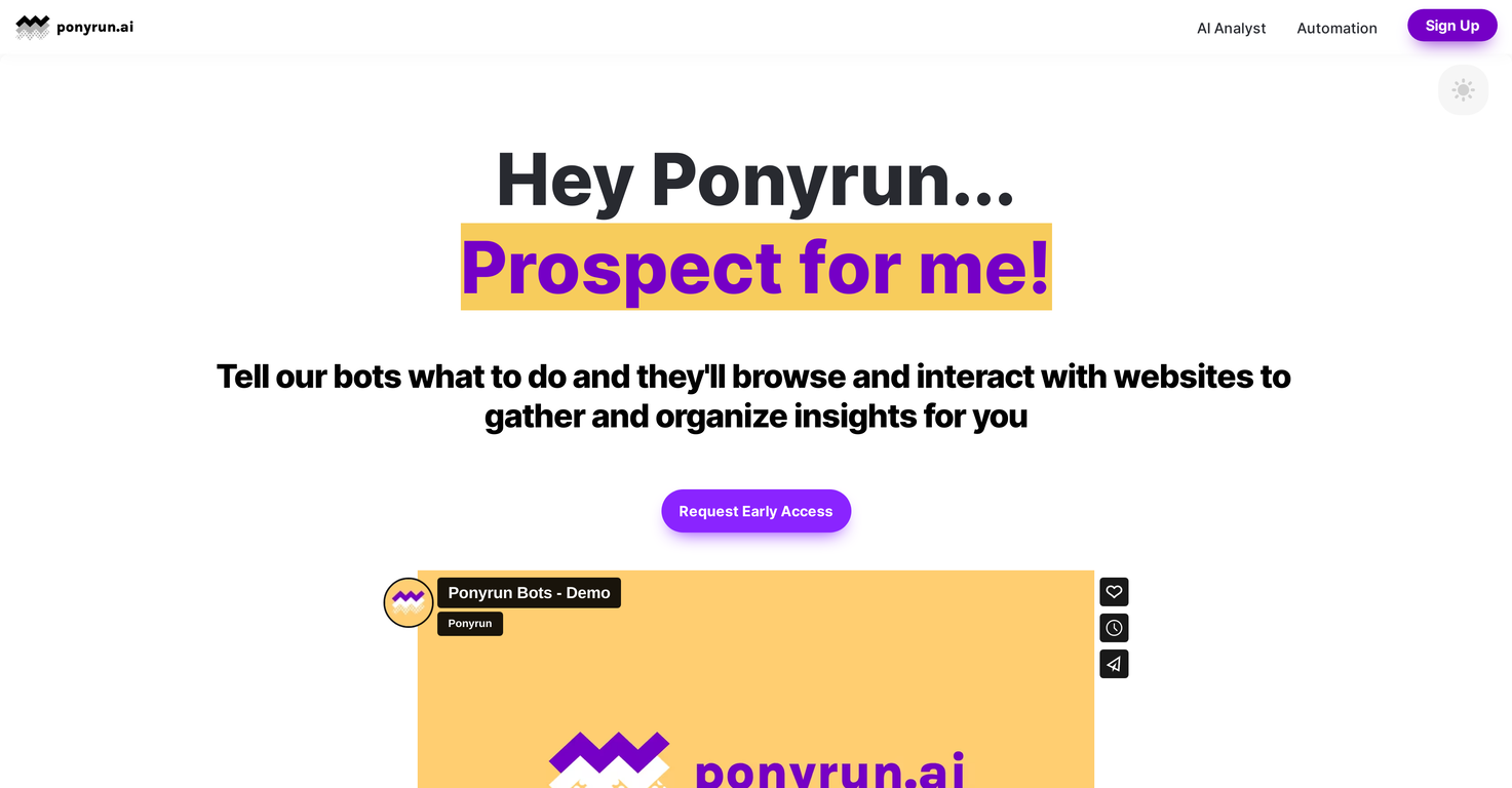 Ponyrun screenshot