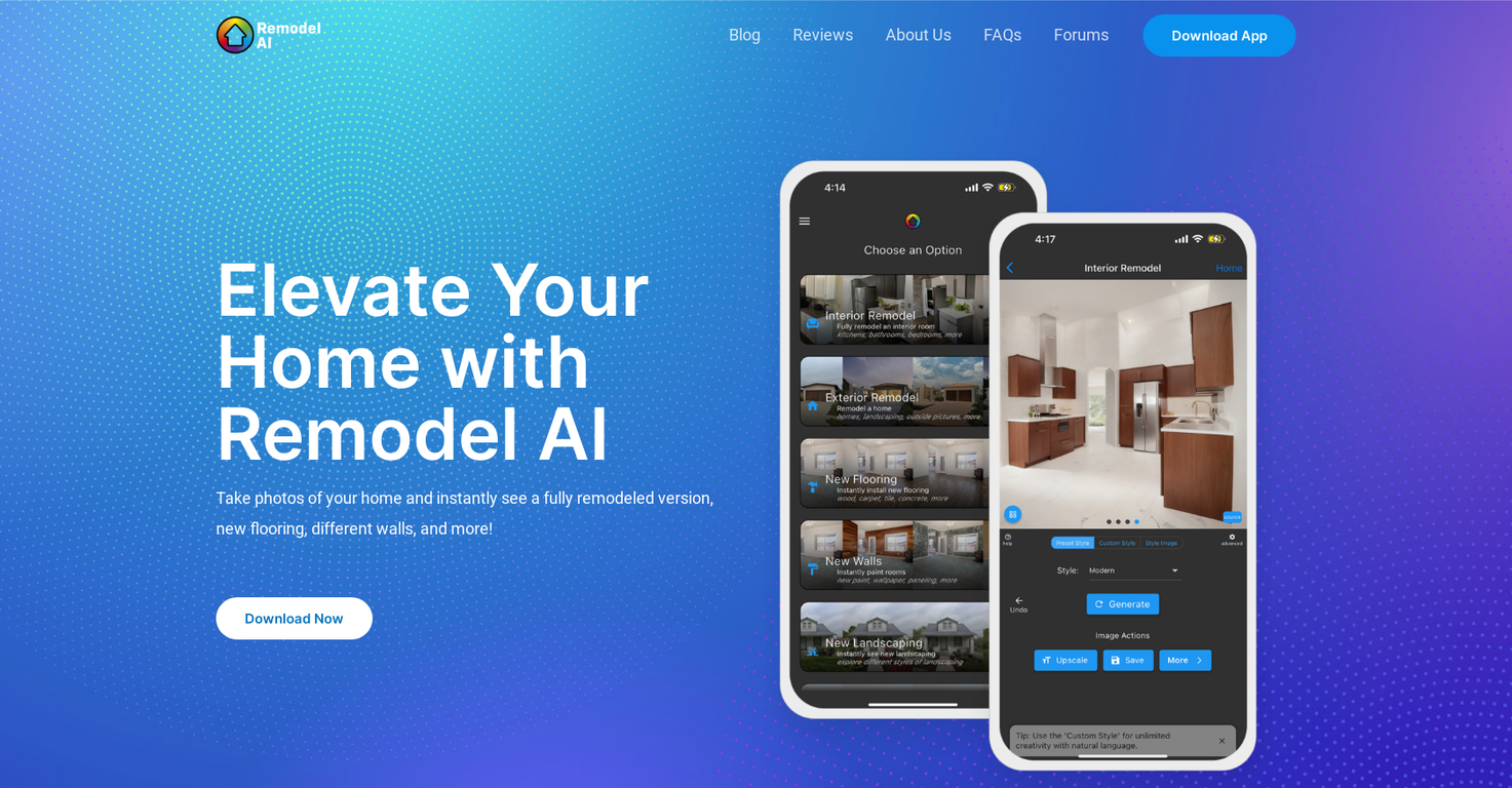 Remodel AI screenshot