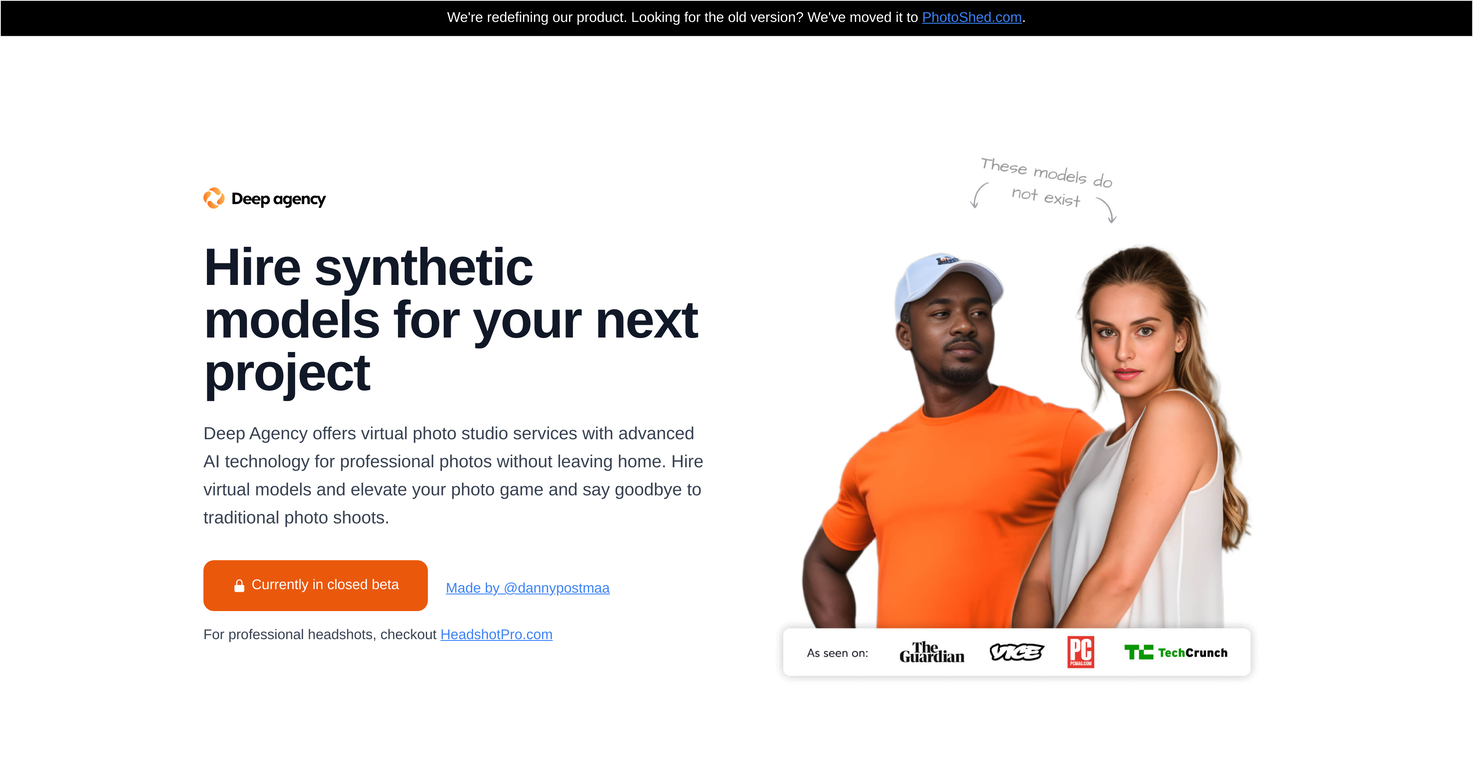 Deep Agency screenshot