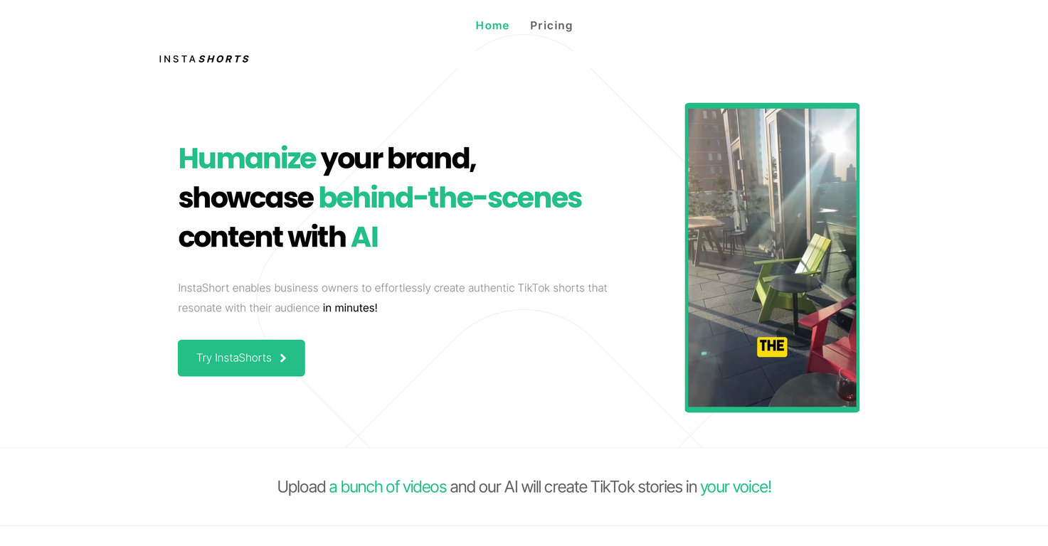 InstaShorts screenshot