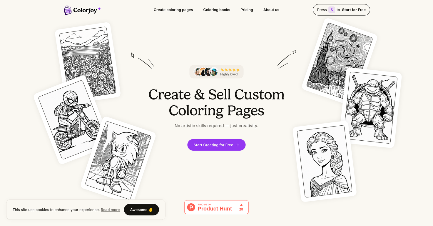 Colorjoy screenshot