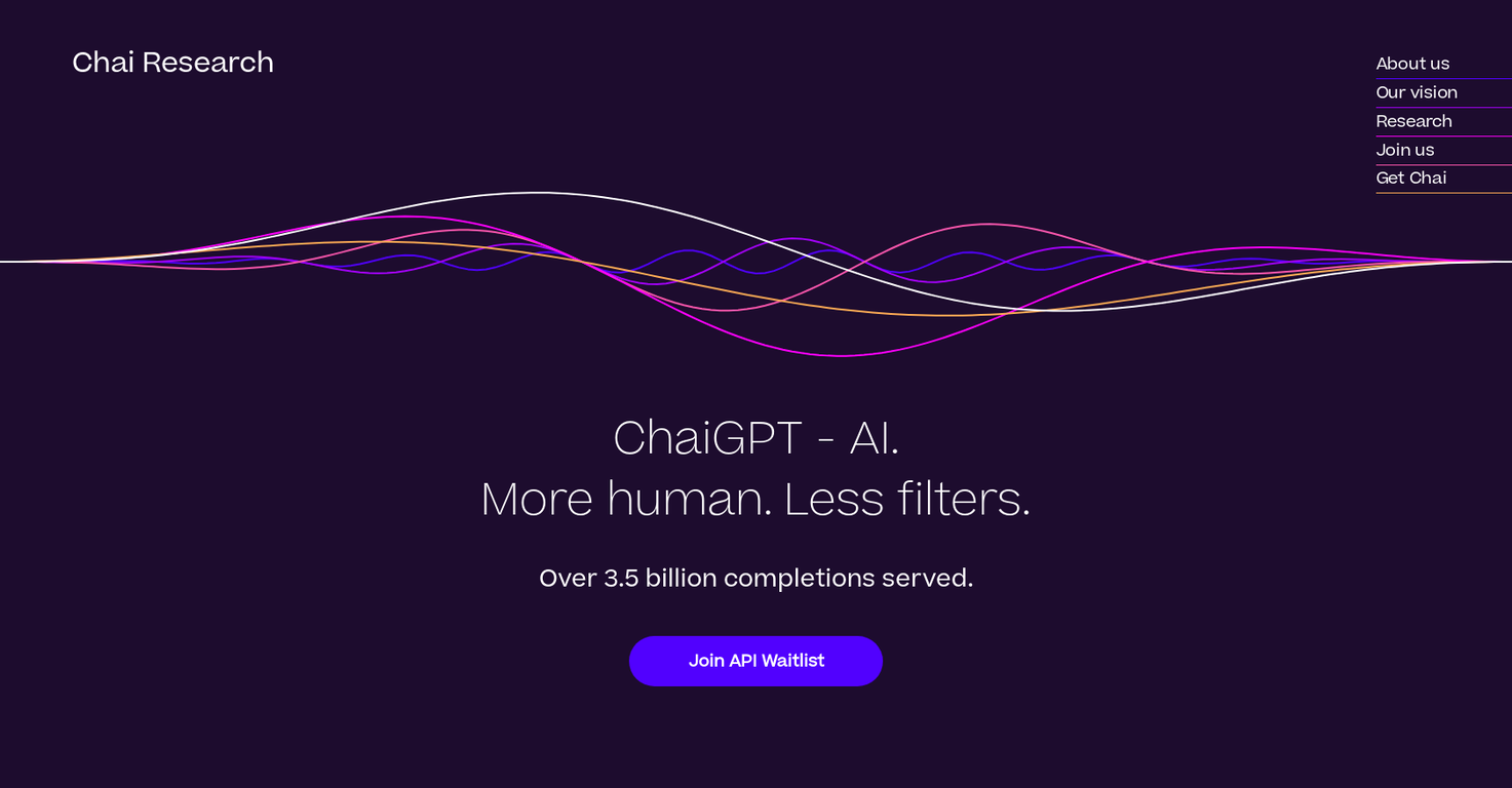 ChaiGPT screenshot