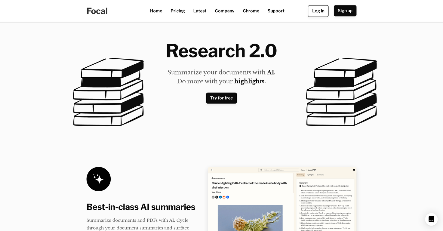 Focal screenshot