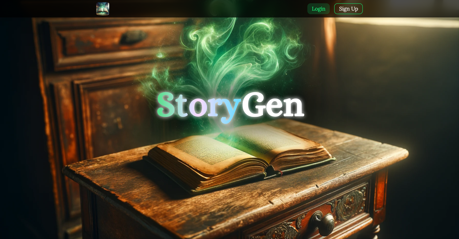 StoryGen screenshot