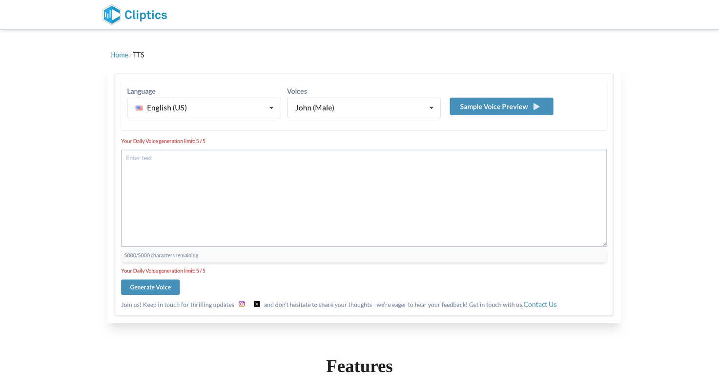 Cliptics screenshot